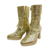 반짝이부츠(골드)