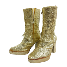 반짝이부츠(골드)