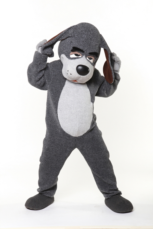 회색강아지-멍구