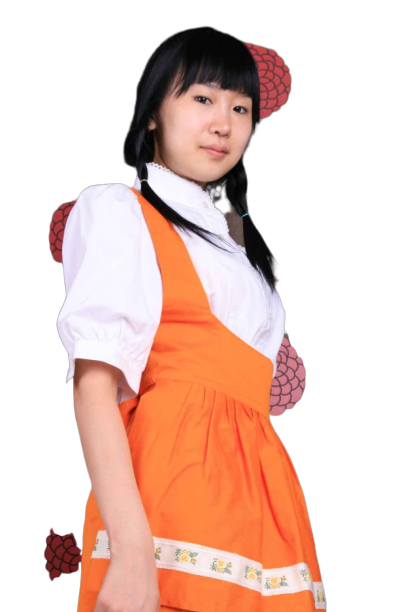 교복 하복-오렌지원피스