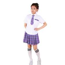 교복 하복-퍼플