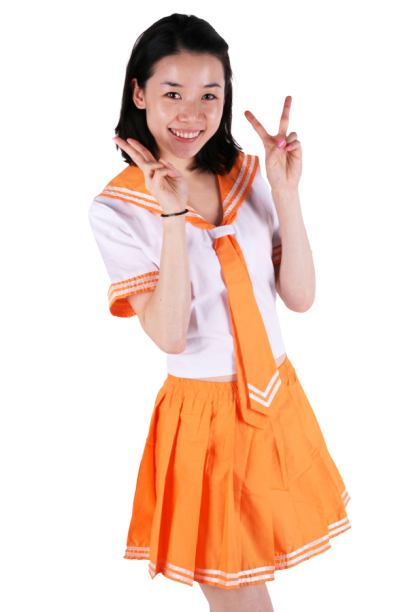 교복 하복-상큼오렌지