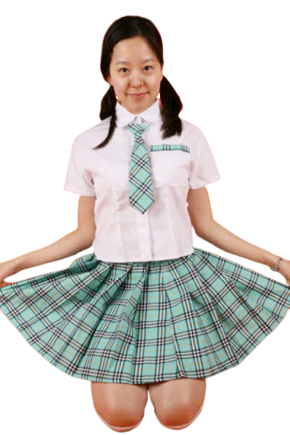 교복 하복-그린