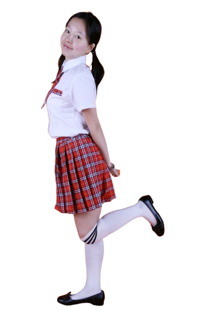 교복 하복-레드