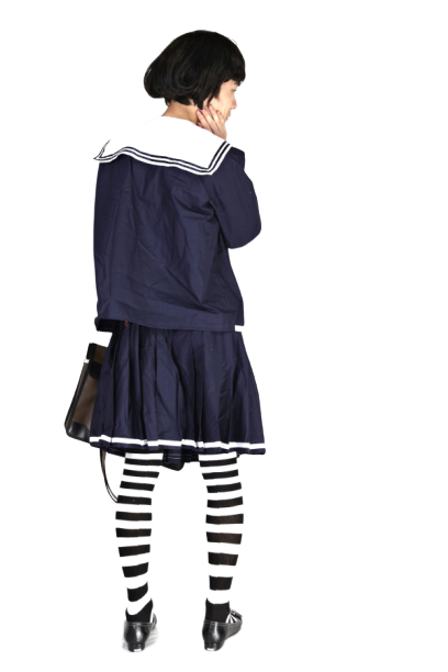 교복여장-동복 블랙