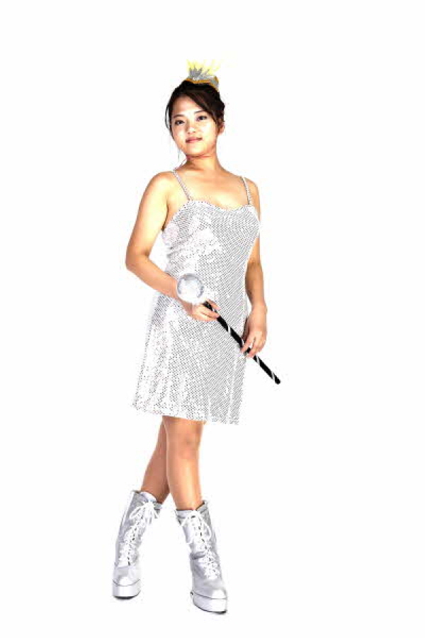 반짝이미니원피스-실버1