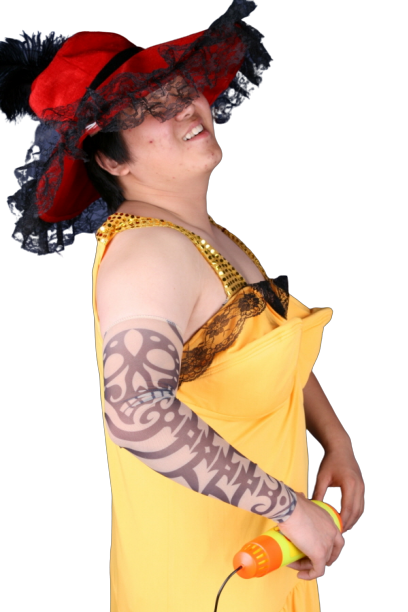 여장 왕가슴-옐로우