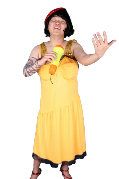 여장 왕가슴-옐로우