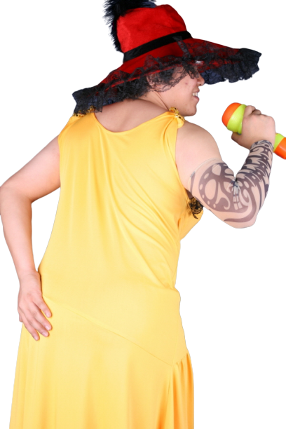 여장 왕가슴-옐로우