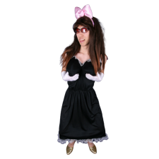 여장 왕가슴-블랙