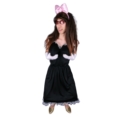 여장 왕가슴-블랙