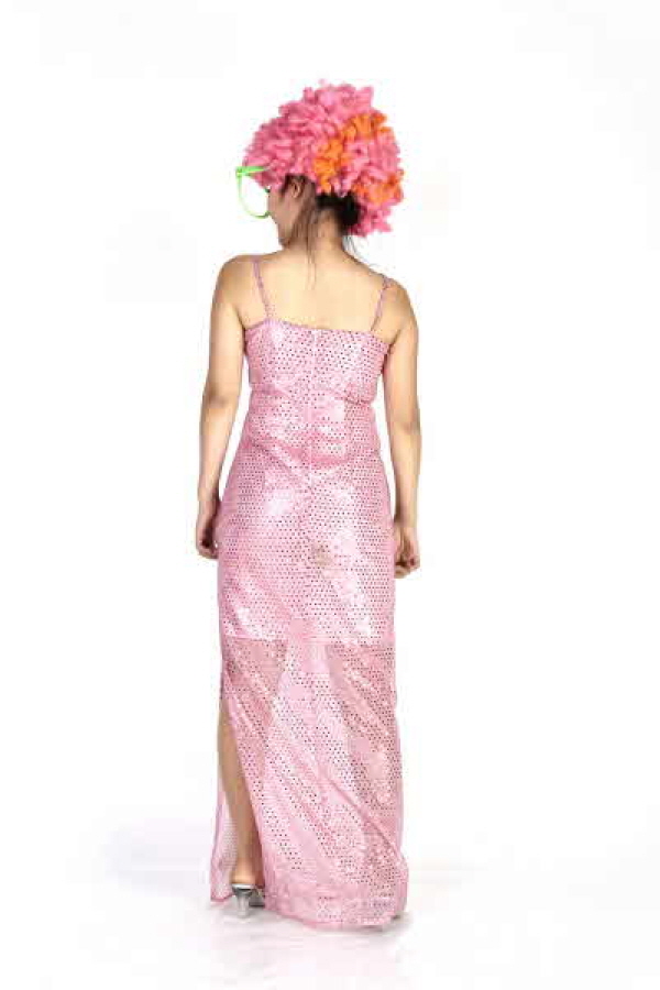 반짝이롱원피스-라이트핑크