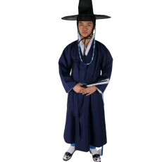 양반도포-남색2