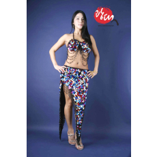 티파니쇼 의상-레인보우