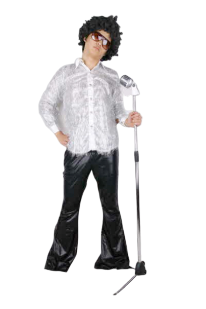 반짝이 푸실셔츠-실버