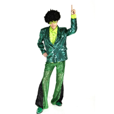 반짝이 자켓-그린(고급)