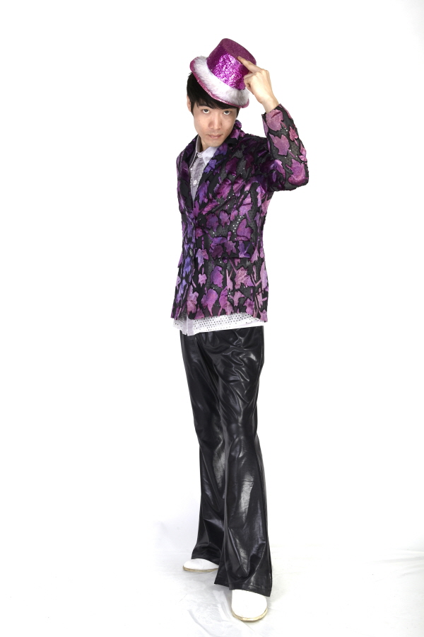 반짝이 자켓-단풍퍼플