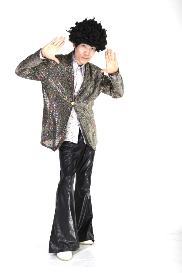 반짝이 자켓-스몰다크골드