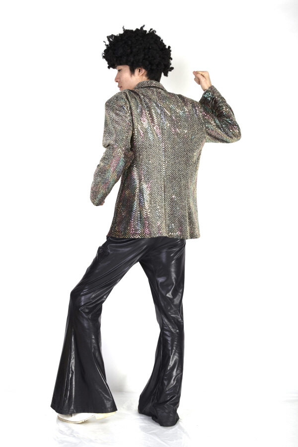 반짝이 자켓-스몰다크골드