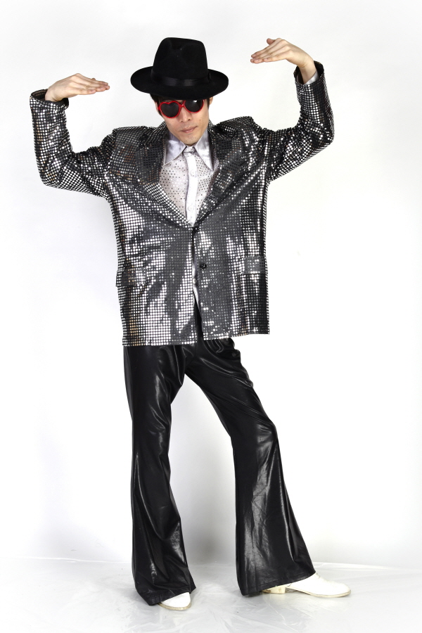 반짝이 자켓-블랙1