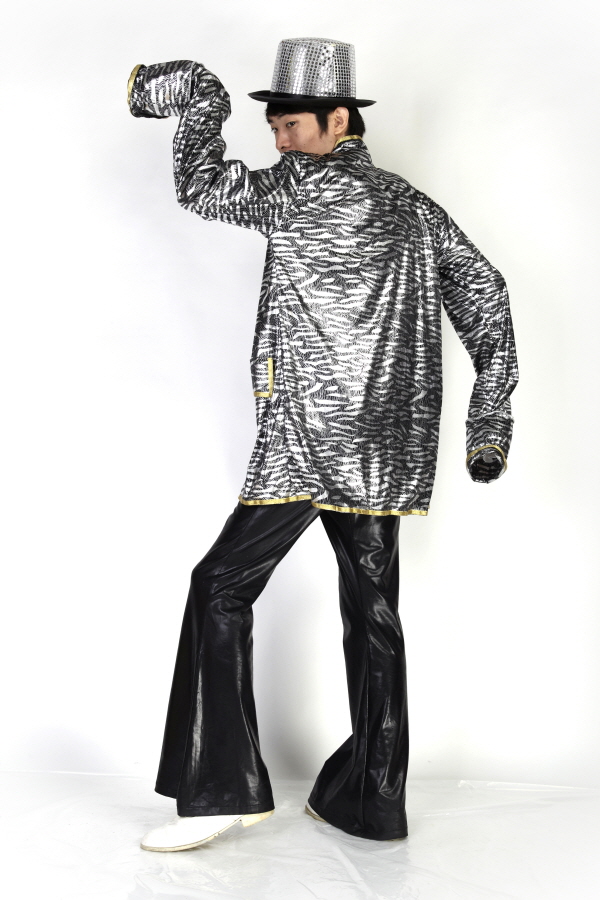 반짝이 자켓-지브라