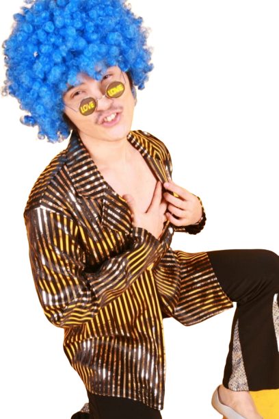 반짝이 자켓-줄무늬