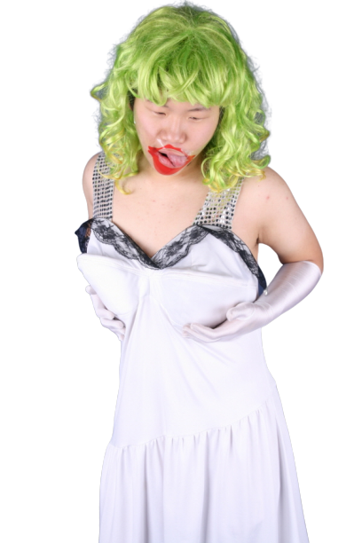 여장 왕가슴-화이트