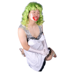 여장 왕가슴-화이트