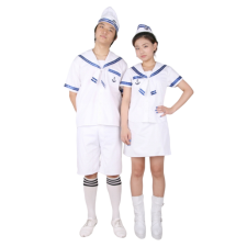 커플 큐트해군 세일러복