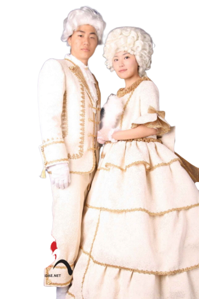 커플 중세의상-1