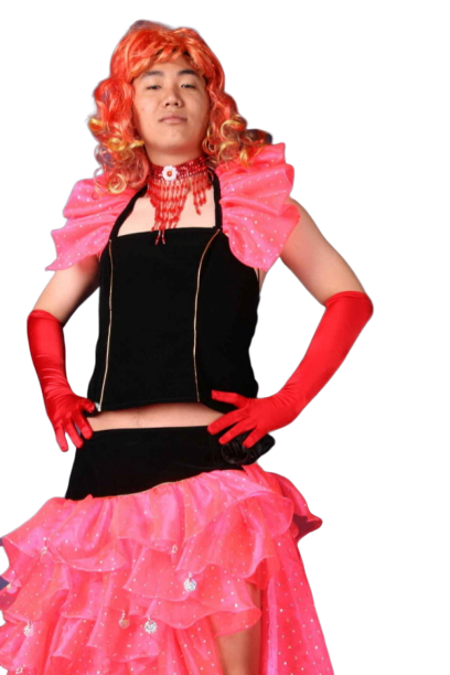 댄스 여장-핑크