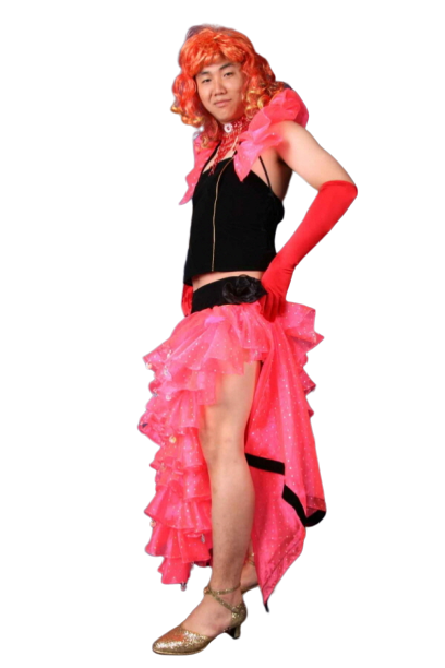 댄스 여장-핑크