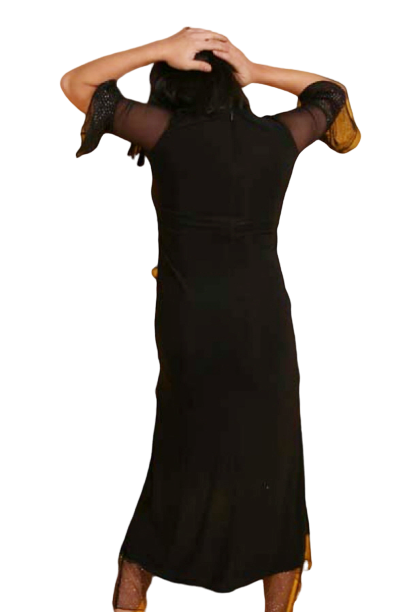 여장 블랙드레스-2