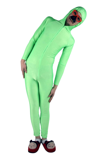 쫄쫄이타이즈-형광연두