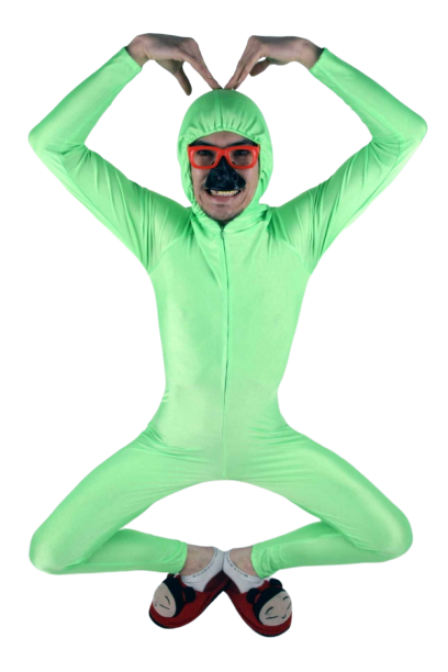 쫄쫄이타이즈-형광연두