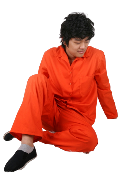 현대 죄수복-오렌지
