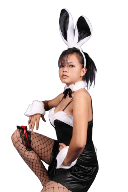 섹시 바니-블랙