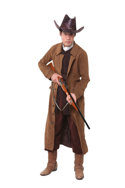 카우보이-고급 갈색 (95~100)