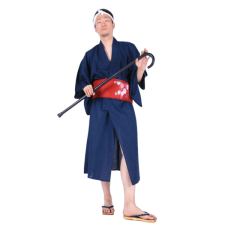 일본-기모노 남 지게꾼