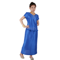 미얀마-여 블루