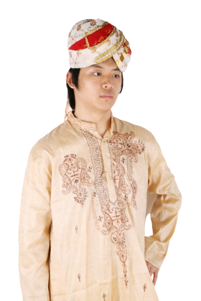 동남아시아남-아이보리