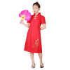 중국-치파오 빨강드레스