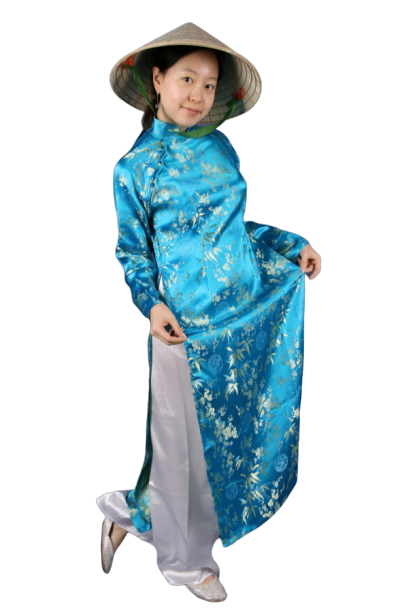 베트남-아오자이 블루