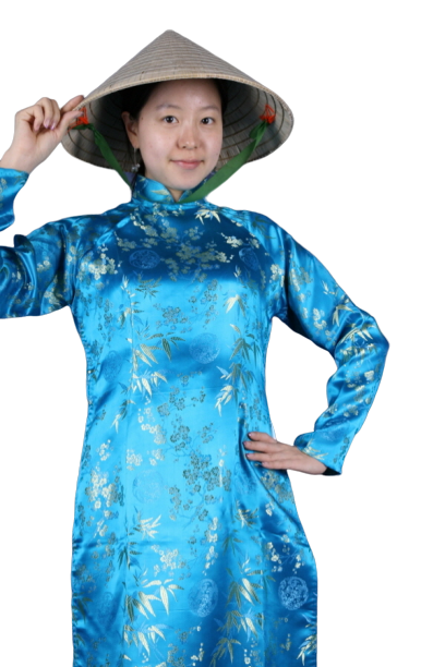 베트남-아오자이 블루