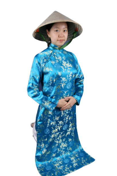 베트남-아오자이 블루