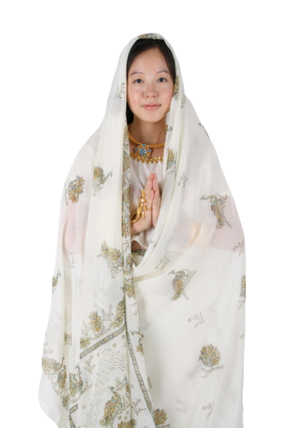 인도-여 비즈 아이보리