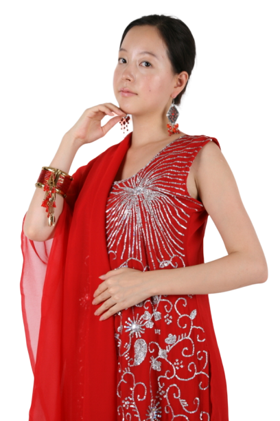 인도-여 비즈 레드