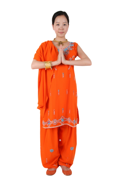 인도-여 비즈 오렌지