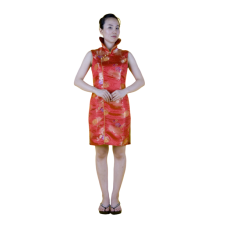 중국-치파오 황실드레스