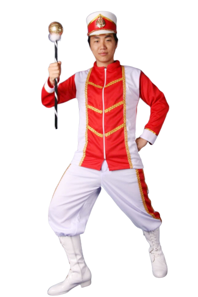 응원복 응원단장 치어리더 -남 레드